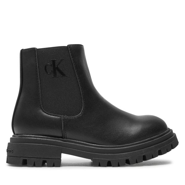 Calvin Klein Jeans Škornji Calvin Klein Jeans Chelsea Boot V3X5-81097-1355 M Črna
