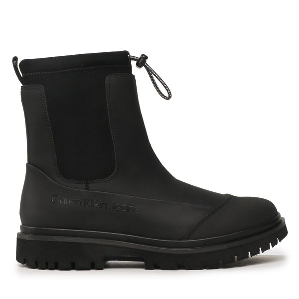 Calvin Klein Jeans Škornji Calvin Klein Jeans Chunky Combat Chelsea Boot Rub YW0YW01065 Črna