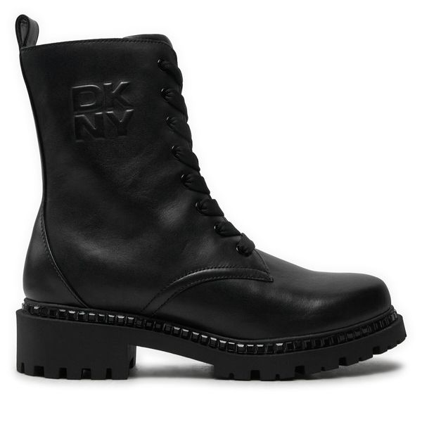 DKNY Škornji DKNY K4433012 Črna