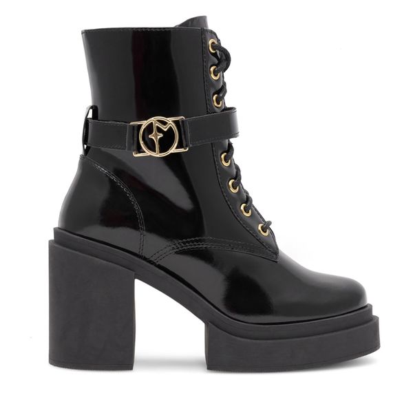 Eva Minge Škornji Eva Minge HONDA-2 Črna