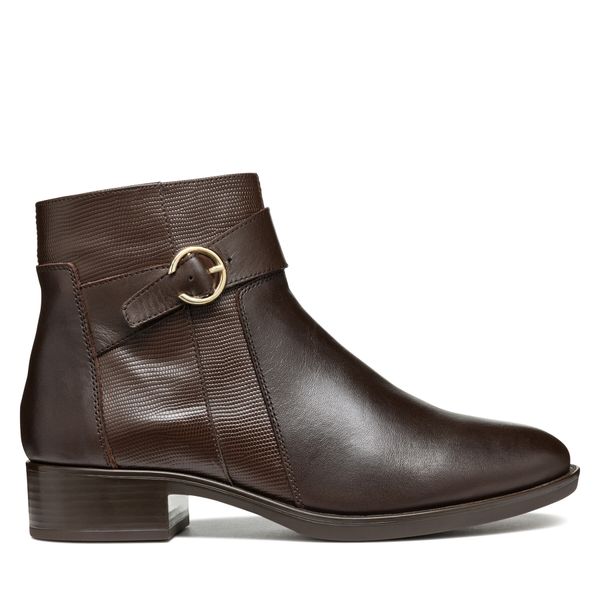 Geox Škornji Geox D Felicity D46G1A 04304 C6021 Rjava