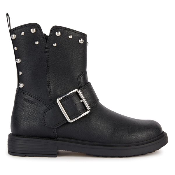 Geox Škornji Geox J Eclair Girl J369QK 000BU C9999 M Črna