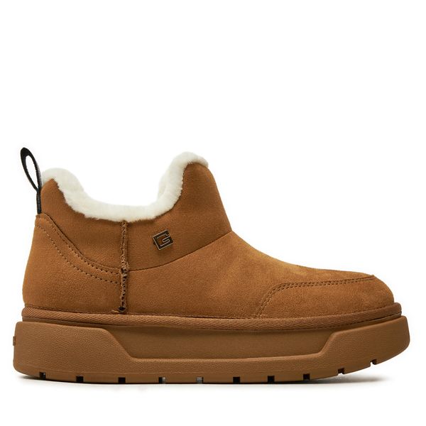 Guess Škornji Guess Unie FLFUNN ESU10 Rjava