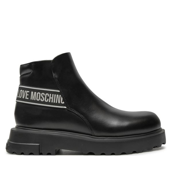 LOVE MOSCHINO Škornji LOVE MOSCHINO JA21024G1LIA0000 Črna