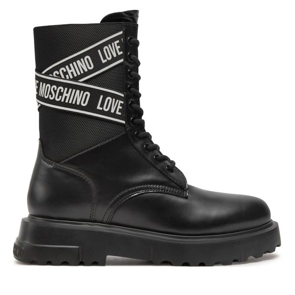 LOVE MOSCHINO Škornji LOVE MOSCHINO JA24094G1LIA700A Črna