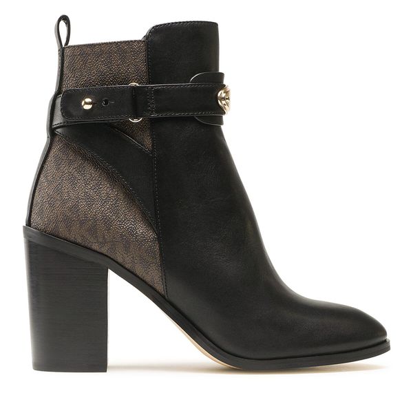 MICHAEL Michael Kors Škornji MICHAEL Michael Kors Darcy Heeled Bootie 40F3DCHE6L Blk/Brown