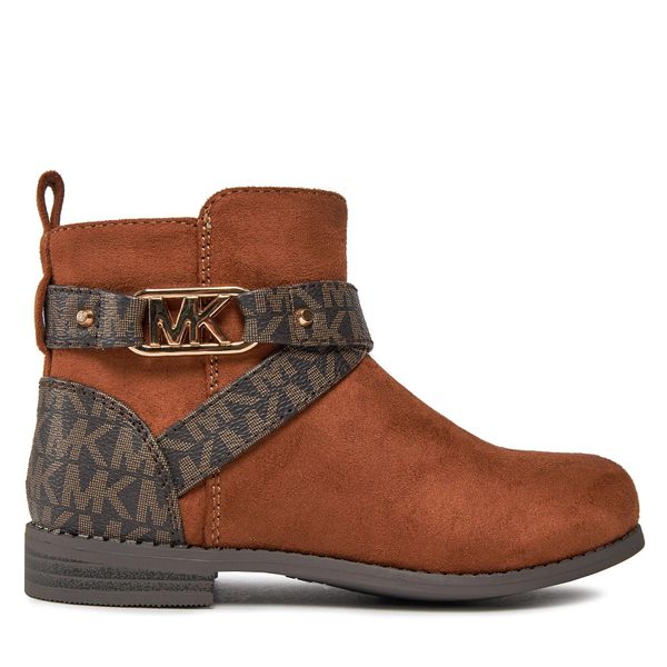 MICHAEL Michael Kors Škornji MICHAEL Michael Kors Emma Kincaid MK100803 Rjava