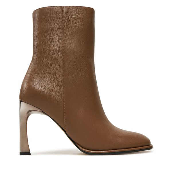 MICHAEL Michael Kors Škornji MICHAEL Michael Kors Kelsea Leather Boot 40F4KLHE5L Rjava