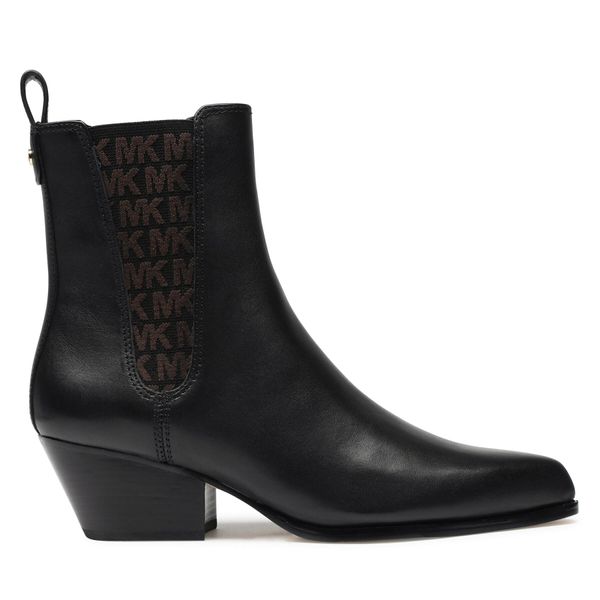 MICHAEL Michael Kors Škornji MICHAEL Michael Kors Kinlee Bootie 40F3KNME6L Blk/Brown