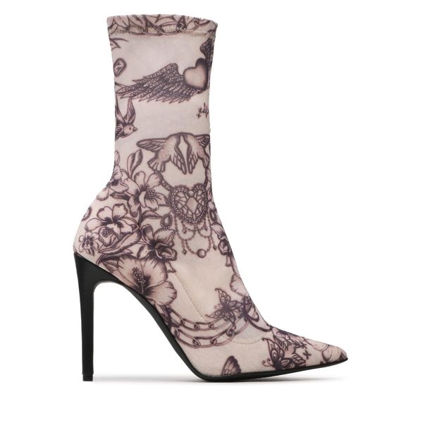 PINKO Škornji Pinko Valentine Tronchetto PE 23 BLKS1 100661 A0O8 Bež