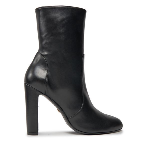 Stuart Weitzman Škornji Stuart Weitzman Vida 100 Zip Bootie SG232 Črna