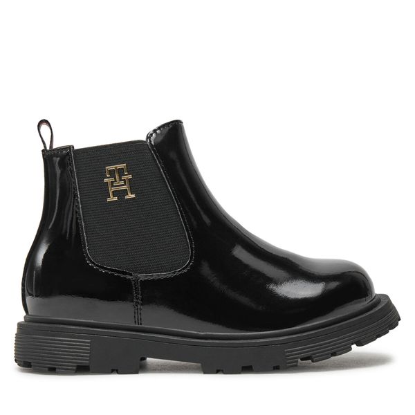 Tommy Hilfiger Škornji Tommy Hilfiger Chelsea Boot T1A5-33563-0343 M Črna