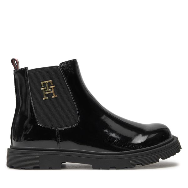 Tommy Hilfiger Škornji Tommy Hilfiger Chelsea Boot T1A5-33563-0343 S Črna