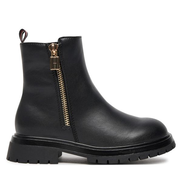 Tommy Hilfiger Škornji Tommy Hilfiger Chelsea Boot T3A5-33566-1351 M Črna