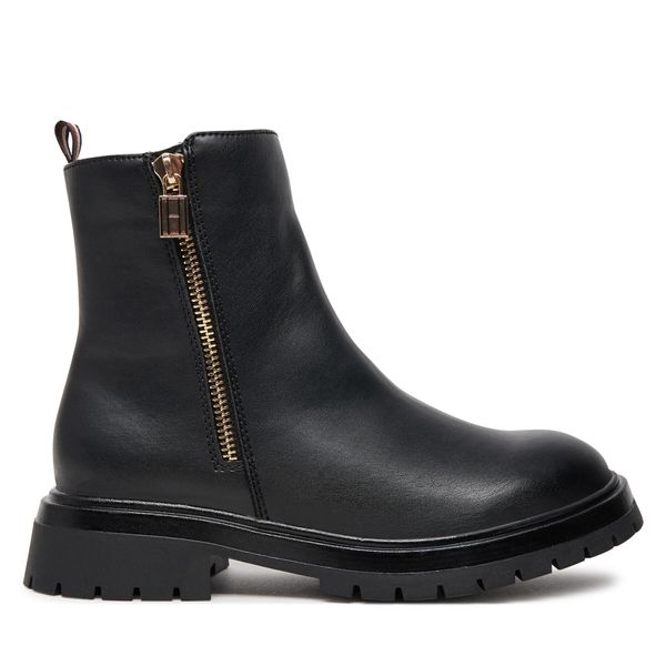 Tommy Hilfiger Škornji Tommy Hilfiger Chelsea Boot T3A5-33566-1351 S Črna