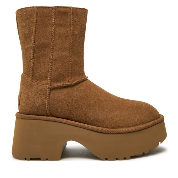 Ugg Škornji Ugg W Classic Twin Seam New Heights 1158313 Rjava