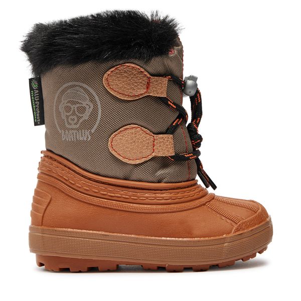 Boatilus Škornji za sneg Boatilus Nippy 02 Sint. Leather Boot NN02 VAR.41NR Oranžna