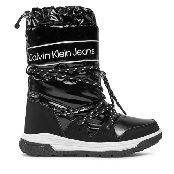 Calvin Klein Jeans Škornji za sneg Calvin Klein Jeans V3A6-80713-1486 S Black 999
