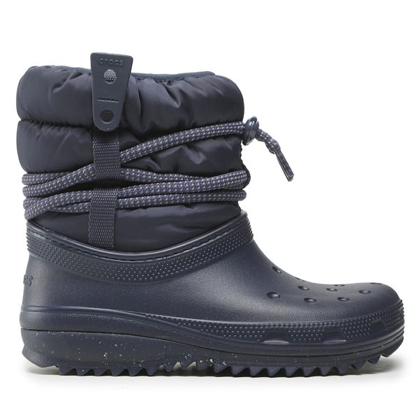 Crocs Škornji za sneg Crocs Classic Neo Puff Luxe Boot 207312 Mornarsko modra