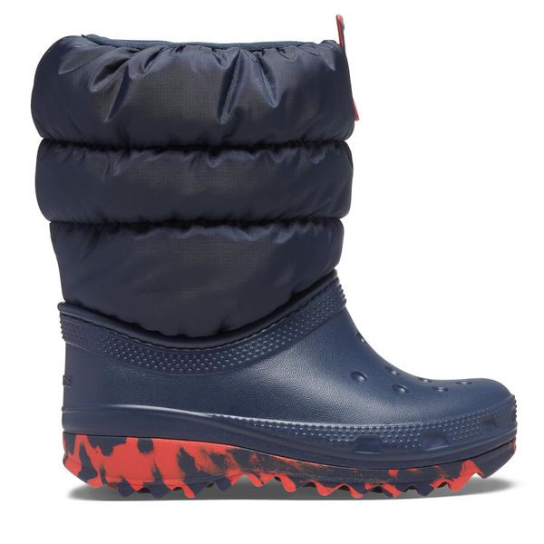 Crocs Škornji za sneg Crocs Crocs Classic Neo Puff Boot T 207683 Mornarsko modra