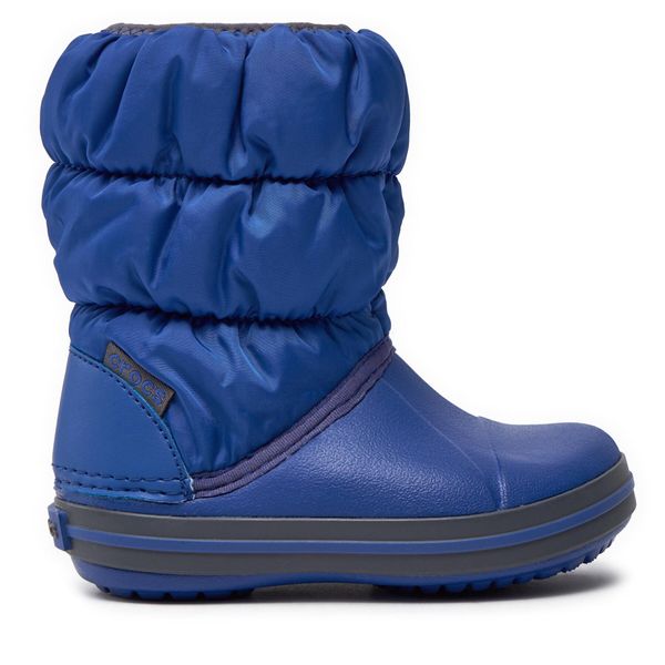 Crocs Škornji za sneg Crocs Winter Puff Boot Kids 14613 Cerulean Blue/Light Grey