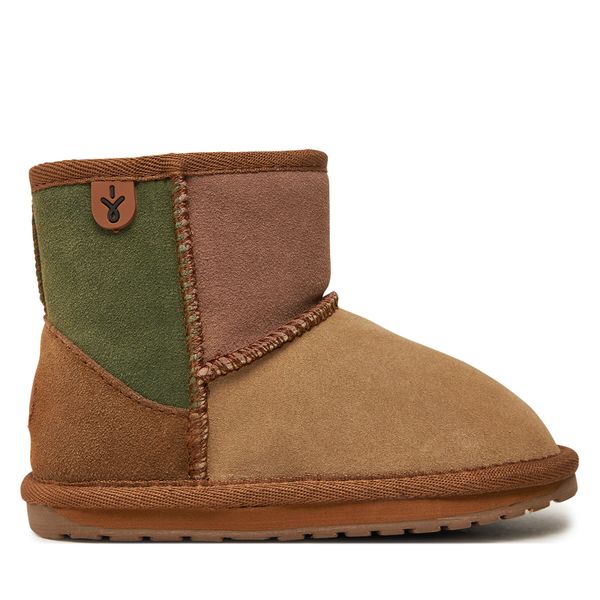 EMU Australia Škornji za sneg EMU Australia Wallaby Mini Patchwork K13105 Bež