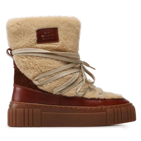 Gant Škornji za sneg Gant Snowmont 25541204 Cognac/Camel G423