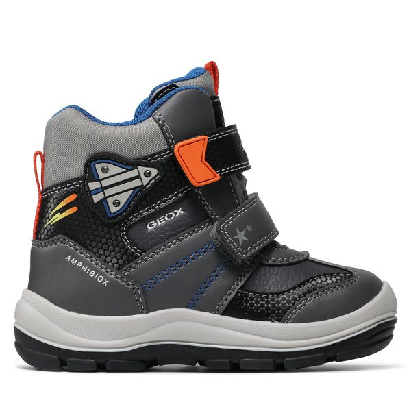 Geox Škornji za sneg Geox B Flanfil B.B Abx A B163VA 054FU C0062 S Dk Grey/Black