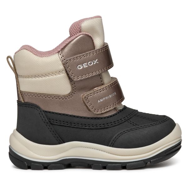 Geox Škornji za sneg Geox B Flanfil Girl B Abx B463WD 050FU C0976 M Črna