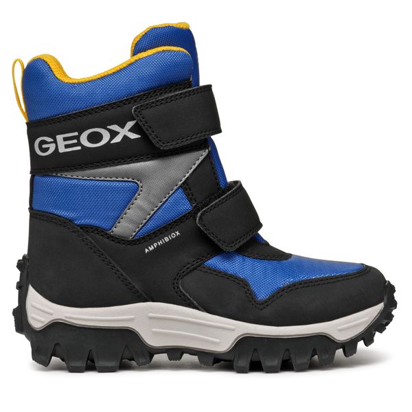 Geox Škornji za sneg Geox J Himalaya Boy B Abx J46FRE 0FU50 C0042 D Modra