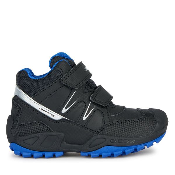 Geox Škornji za sneg Geox J New Savage Boy B A J261WA 0CEFU C0245 M Black/Royal