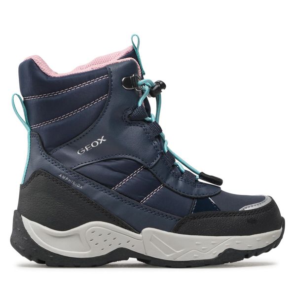 Geox Škornji za sneg Geox J Sentiero G.B Abx A J26FVA 054FU CF44A S Navy/Aqua