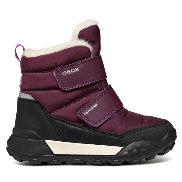 Geox Škornji za sneg Geox J Trekkyup Girl B Ab J46M7B 0FU50 C7005 D Bordo rdeča