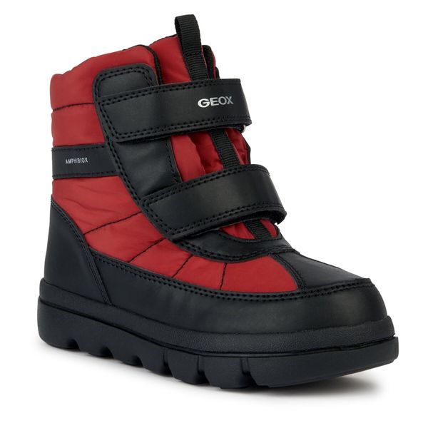 Geox Škornji za sneg Geox J Willaboom Boy B Ab J36LFB 0FU54 C0020 S Red/Black