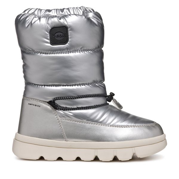 Geox Škornji za sneg Geox Willaboom Abx J46HWB 0LVNF C1007 M Srebrna