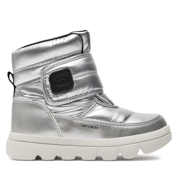 Geox Škornji za sneg Geox Willaboom J46HWC 0LVNF C1007 S Srebrna