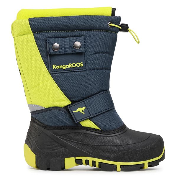 KangaRoos Škornji za sneg KangaRoos Kanga- Bean II 18416 000 4054 S Dk Navy/Lime