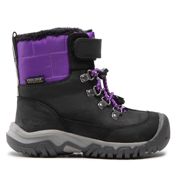 Keen Škornji za sneg Keen Greta Boot Wp 1025524 Black/Purple