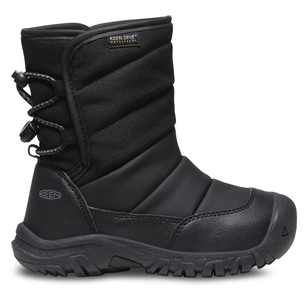 Keen Škornji za sneg Keen Puffrider Wp 1028022-10 Black/Steel Grey