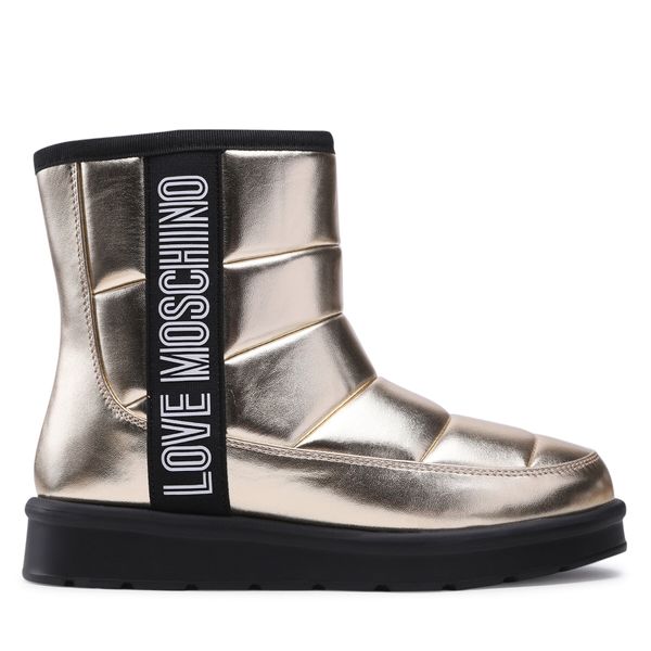 LOVE MOSCHINO Škornji za sneg LOVE MOSCHINO JA24103H1FJZG900 Platino