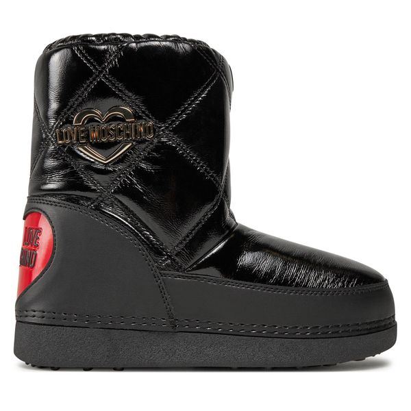 LOVE MOSCHINO Škornji za sneg LOVE MOSCHINO JA24982G0HEB1000 Črna