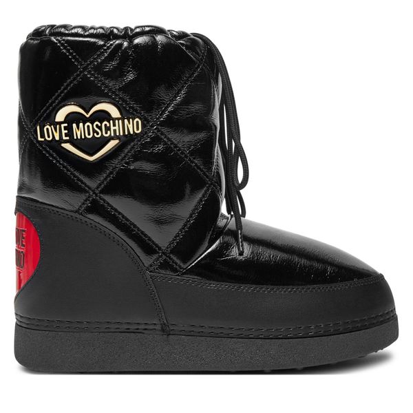 LOVE MOSCHINO Škornji za sneg LOVE MOSCHINO JA24982G0LEB1000 Črna