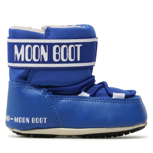 Moon Boot Škornji za sneg Moon Boot Crib 34010200005 Electric Blue