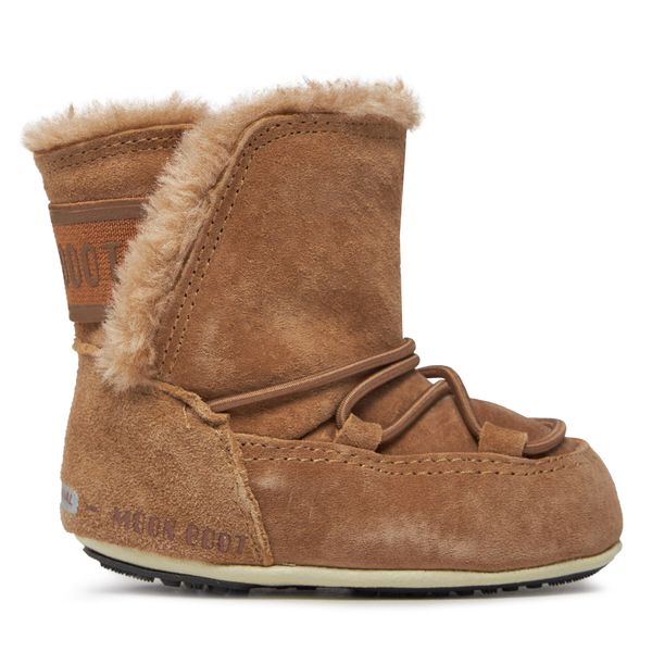 Moon Boot Škornji za sneg Moon Boot Crib Suede 34010300001 Rjava