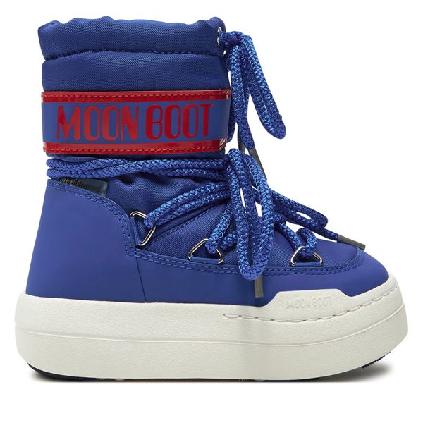 Moon Boot Škornji za sneg Moon Boot Junior Park Boot 80D3440020 Modra
