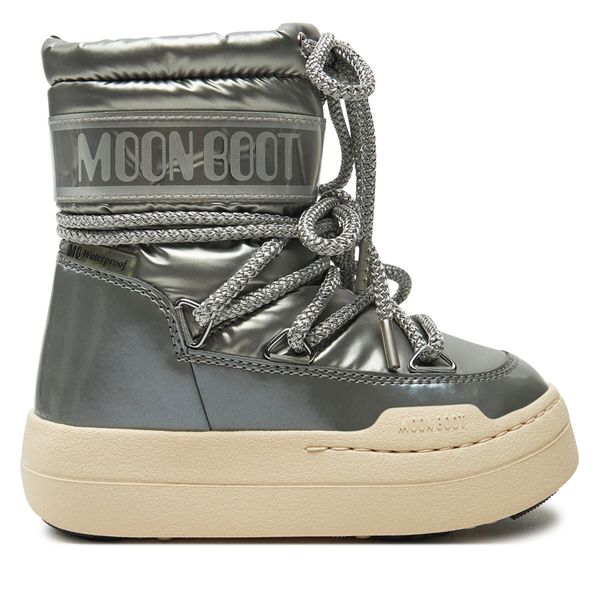 Moon Boot Škornji za sneg Moon Boot Junior Park Boot 80D3440020 Srebrna