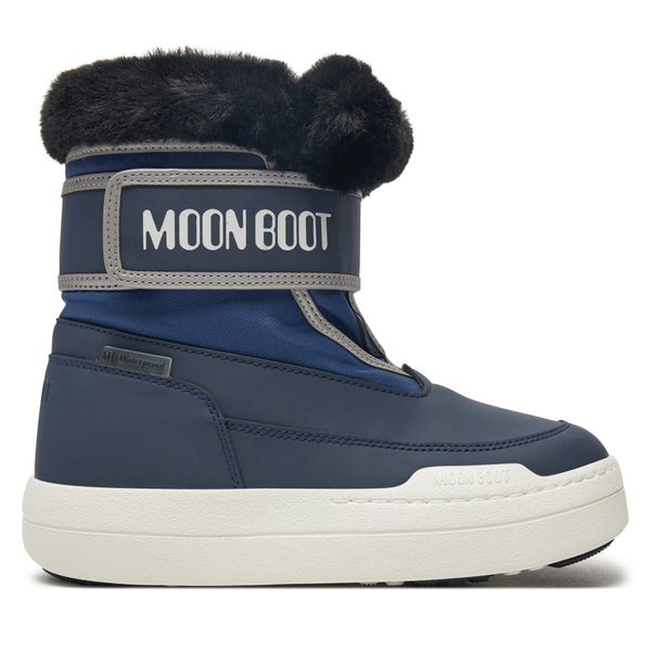 Moon Boot Škornji za sneg Moon Boot Junior Park Strap 80D3440030 Mornarsko modra