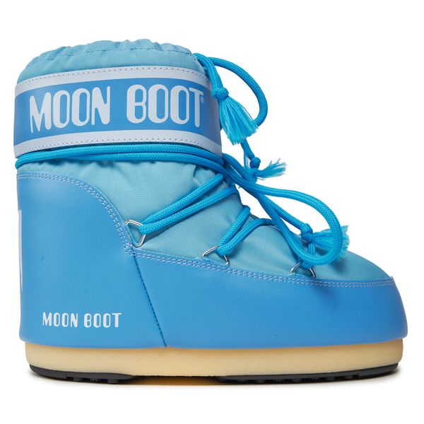 Moon Boot Škornji za sneg Moon Boot Low Nylon 14093400015 Alaskan Blue 015