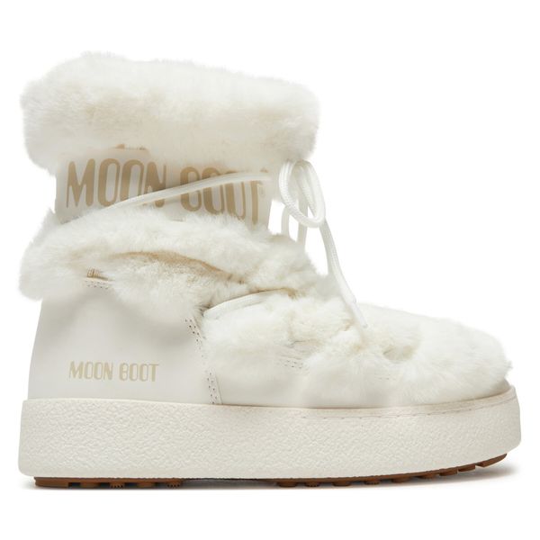 Moon Boot Škornji za sneg Moon Boot Ltrack Tube Faux-Fur 80D2450130 Bela