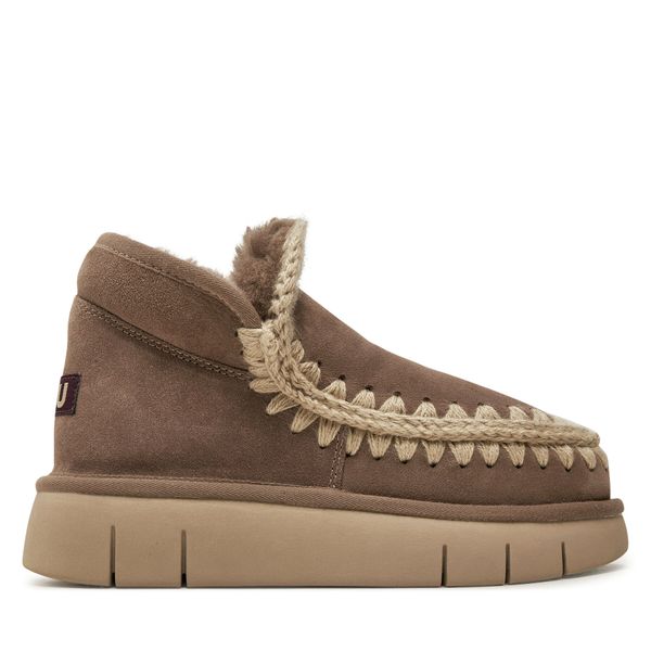 Mou Škornji za sneg Mou Eskimo Bounce Sneaker FW531009A Rjava